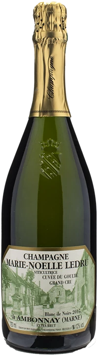 Vorderseite Marie-Noelle Ledru Champagne Grand Cru Blanc de Noirs Cuvèe Du Goulté Extra Brut 2015