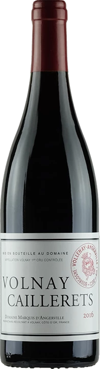 Front Marquis D'Angerville Volnay 1er Cru Caillerets 2016