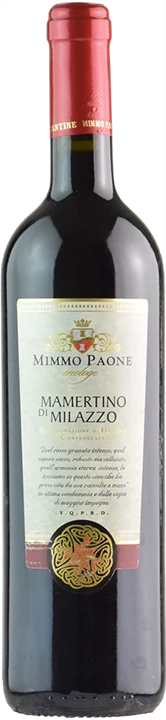 Front Mimmo Paone Mamertino Rosso 2018
