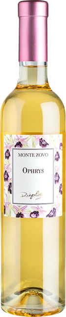 Vorderseite Monte Zovo Passito Ophrys 0,5L 2018