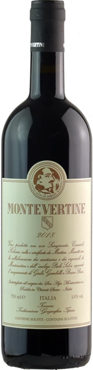 Front Montevertine Montevertine 2018