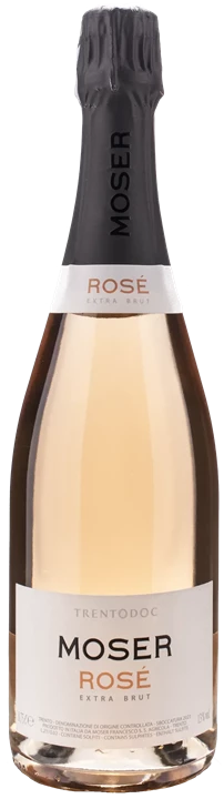 Vorderseite Moser Trento Rosé Extra Brut 2018
