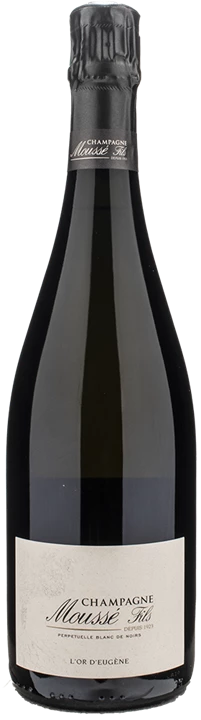 Front Moussé Fils Champagne Blanc de Noirs L'Or d'Eugene Extra Brut