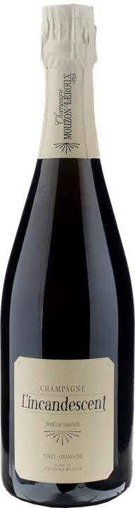 Front Mouzon-Leroux Champagne Grand Cru Rosé de Saignée Brut Nature L'Incandescent