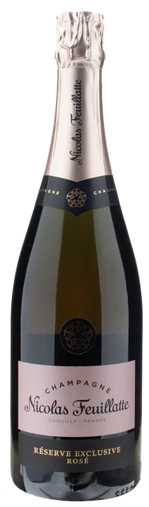 Vorderseite Nicolas Feuillatte Champagne Rosé Brut Réserve Exclusive
