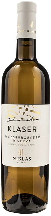 Avant Niklas Pinot Bianco Klaser Salamander Riserva 2020
