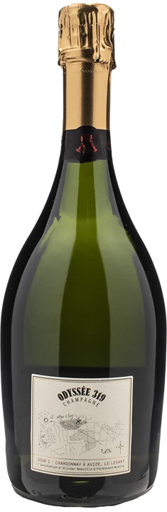 Vorderseite Odyssée 319 Champagne Grand Cru Blanc de Blancs Le Levant