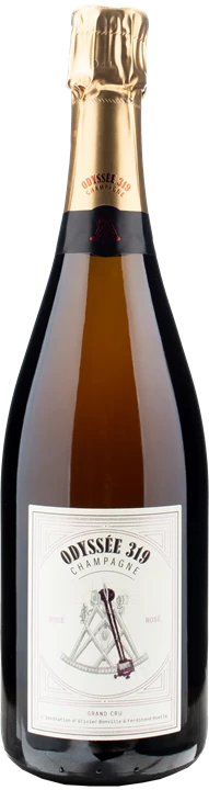 Vorderseite Odyssée 319 Champagne Grand Cru Rosé Brut