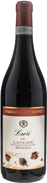 Front Paolo Manzone Langhe Rosso Luvi 2020