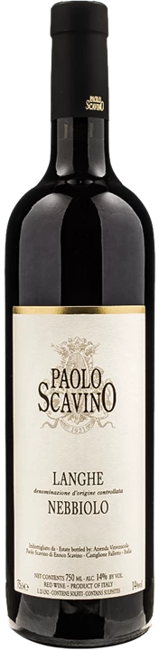 Front Paolo Scavino Langhe Nebbiolo 2022
