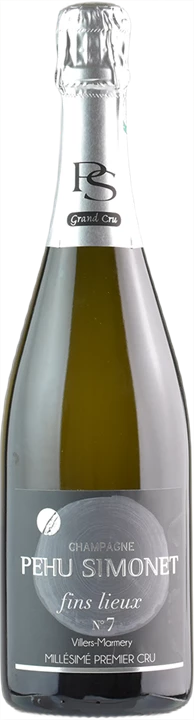 Vorderseite Pehu-Simonet Champagne 1er Cru Fins Lieux N°7 Millesime 2012