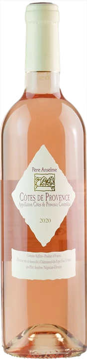 Vorderseite Pere Alnselme Cotes de Provence Rosè 2020