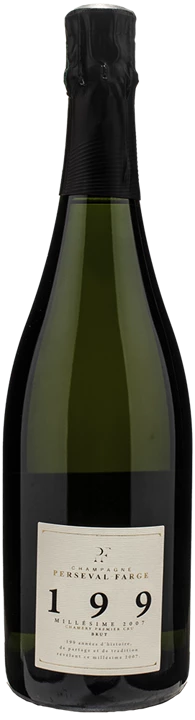 Vorderseite Perseval-Farge Champagne 199 Chamery 1er Cru Brut Millesime 2007