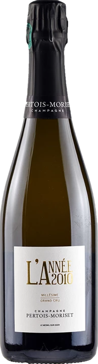 Vorderseite Pertois Moriset Champagne L'Année Millesimé Grand Cru Extra Brut 2010