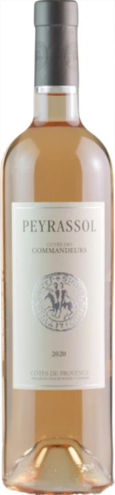 Front Peyrassol Cotes de Provence Cuvèe des Commandeurs Rosé 2020