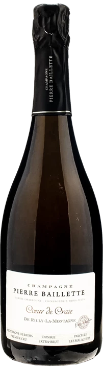 Vorderseite Pierre Baillette Champagne 1er Cru Coeur de Crais Rilly la Montagne Extra Brut 2018