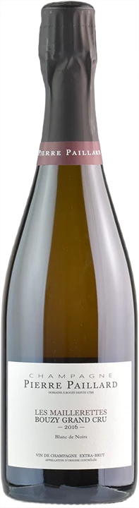 Front Pierre Paillard Champagne Grand Cru Blanc De Noirs Les Maillerettes Bouzy Extra Brut 2016