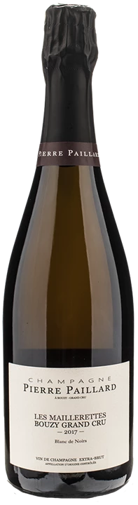 Vorderseite Pierre Paillard Champagne Grand Cru Blanc De Noirs Les Maillerettes Bouzy Extra Brut 2017
