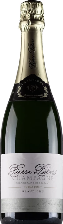 Vorderseite Pierre Peters Blanc de Blancs Grand Cru Champagne Extra Brut
