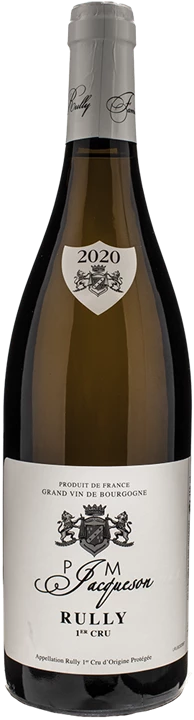 Vorderseite P&M Jacqueson Rully Blanc 1er Cru 2020