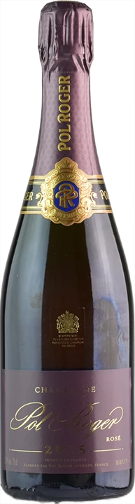 Front Pol Roger Champagne Rosé Brut 2015