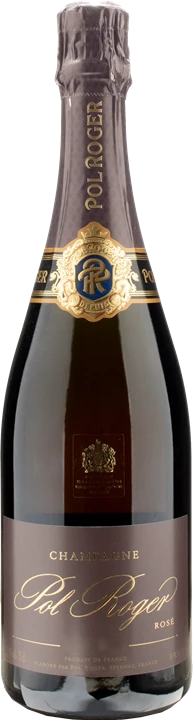 Fronte Pol Roger Champagne Rosé Brut 2018