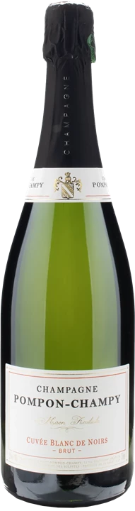 Vorderseite Pompon Champy Champagne Cuvee Blanc de Noirs Brut