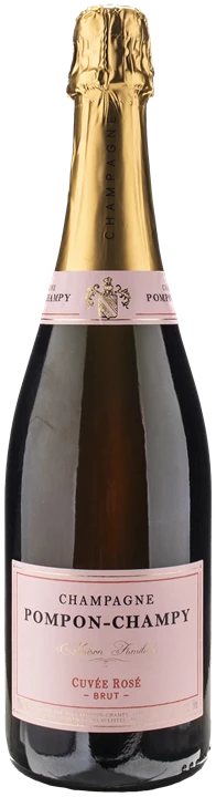 Front Pompon Champy Champagne Cuvée Rose Brut