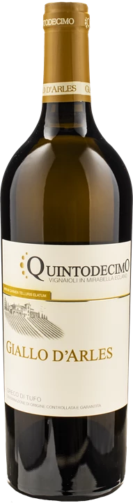 Front Quintodecimo Greco di Tufo Giallo d'Arles 2023