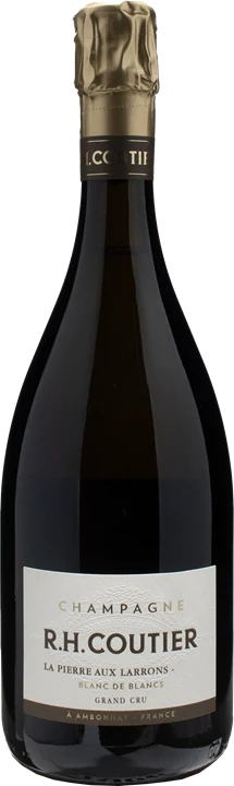 Fronte R.H. Coutier Champagne Grand Cru Blanc de Blancs La Pierre Aux Larrons Extra Brut 2016