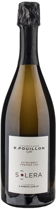 Vorderseite R. Pouillon Champagne Solera Premier Cru Extra Brut