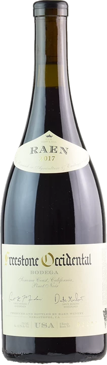 Front Raen Winery Freestone Occidental Bodega Pinot Noir 2017