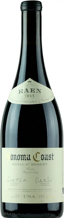 Front Raen Winery Royal St. Robert Cuvee Pinot Noir Sonoma Coast 2015