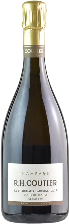 Front R.H. Coutier Champagne Grand Cru Blanc de Blancs La Pierre Aux Larrons Brut Nature 2015