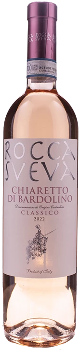 Front Rocca Sveva Bardolino Chiaretto Classico 2022
