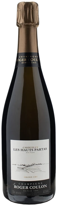 Fronte Roger Coulon Champagne Grand Cru Blanc de Blancs Chouilly Les Hauts Partas Brut Nature 2017