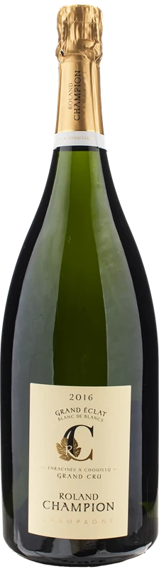 Vorderseite Roland Champion Champagne Grand Cru Blanc de Blancs Grand Eclat Magnum 2016