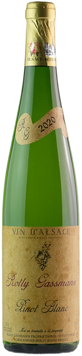 Vorderseite Rolly Gassmann Alsace Pinot Blanc 2020