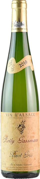 Vorderseite Rolly Gassmann Alsace Pinot Gris 2016