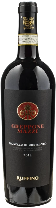 Fronte Ruffino Brunello di Montalcino Greppone Mazzi 2019