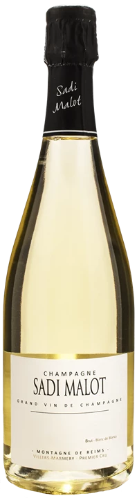Vorderseite Sadi Malot Champagne Blanc de Blancs Premier Cru Vintage Millesimé Brut 2014