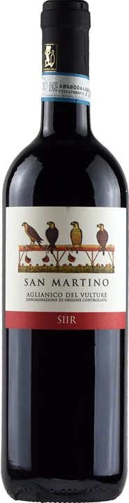Front San Martino Aglianico Vulture Siir 2016