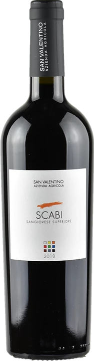 Front San Valentino Romagna Sangiovese Superiore Scabi 2018