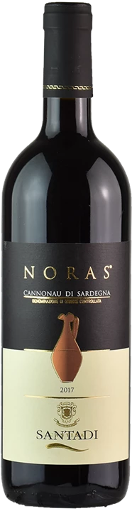 Front Santadi Cannonau di Sardegna Noras 2017
