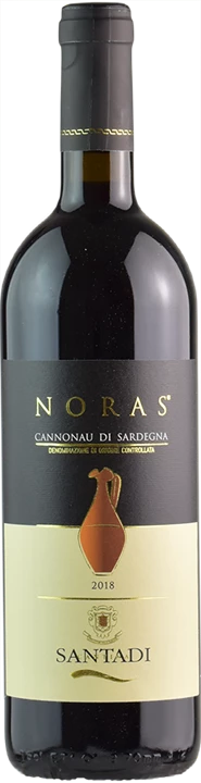 Front Santadi Cannonau di Sardegna Noras 2018