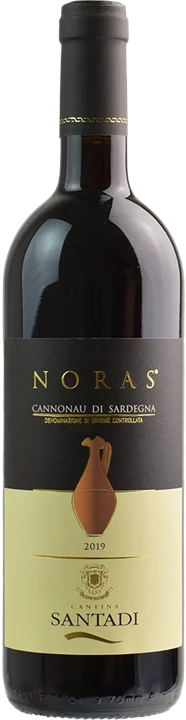 Front Santadi Cannonau di Sardegna Noras 2019