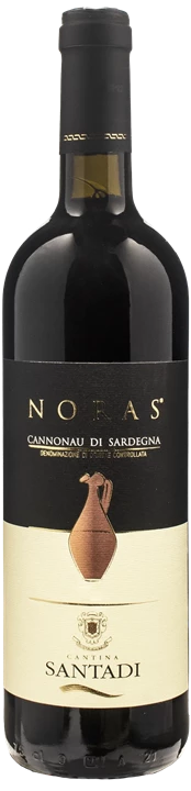 Front Santadi Cannonau di Sardegna Noras 2021