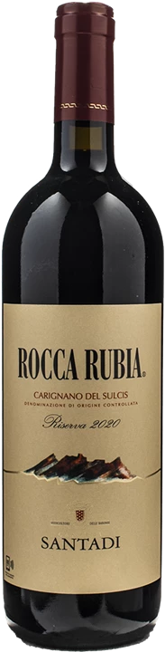 Front Santadi Carignano del Sulcis Rocca Rubia Riserva 2020