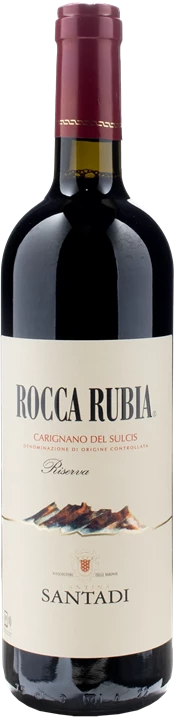 Front Santadi Carignano del Sulcis Rocca Rubia Riserva 2021