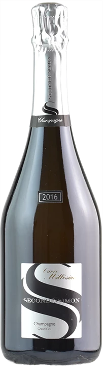 Vorderseite Secondè-Simon Champagne Grand Cru Cuvée Millesimé 2016